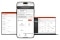 The image shows ViGuide, the digital service tool for specialist trade partners, on tablet, smartphone and laptop screens.