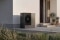 The image shows the outdoor unit of the new Vitocal 200-A ie in front of a residential building